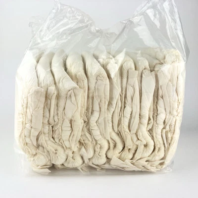 Pañales vintage con respaldo de plástico para adultos XL doble cinta bolsa abierta de 10 AB DL Foto 1 de 4