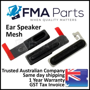 For iPhone 11 XS XR X 8 7 Plus 6 6S 5 Ear Speaker Mesh Rubber Gasket Replacement - Photo 1 sur 13