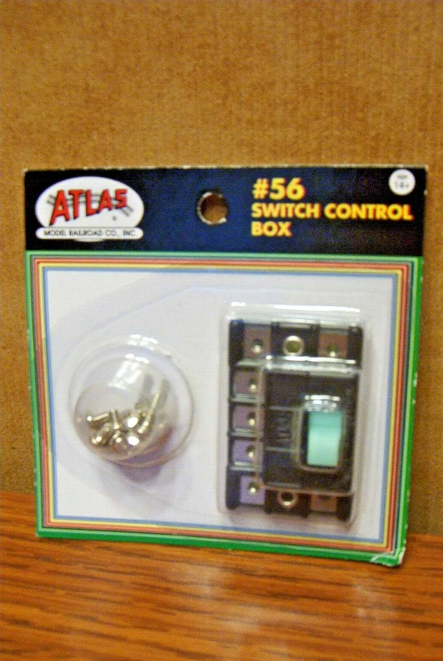 ATLAS #56 SWITCH CONTROL BOX ... use with HO or N scale - Image 1 of 1