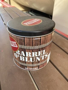 Barril vacío de cigarro lata Filis O' romo difícil de encontrar 5x5 - Imagen 1 de 5