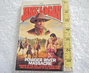 JAKE LOGAN  #171 - SLOCUM  - POWDER RIVER MASSACRE - ACTION / WESTERN / OLD WEST - Bild 1 von 12