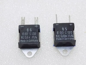  2x SELENIUM E80 C130 Kc0.6k 11/4 SIEMENS - Picture 1 of 3