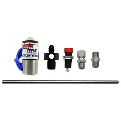 NX Nitrous PURGE Valve System with 6AN Manifold PUSH BUTTON AND VENT Tube - Image 1 of 4