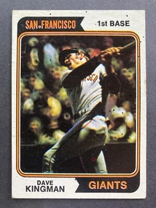 1974 Topps #610 Dave Kingman (San Francisco Giants) - Picture 1 of 2