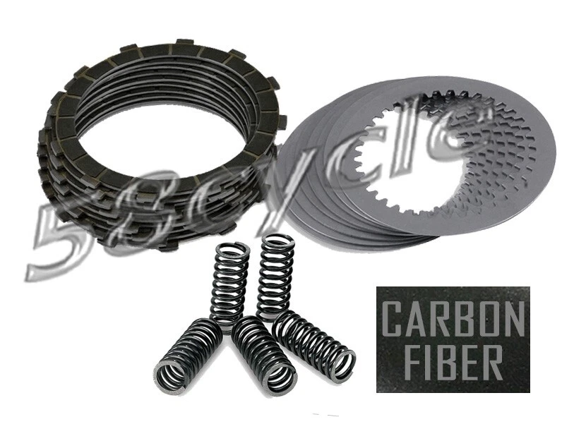 04-12 KX250F Barnett Kit de embrague completo con excavadora de suciedad de fibra de carbono Foto 1 de 1