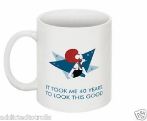 FUNNY BIRTHDAY COFFEE MUG 40 Years to Look This Good NEW Gag Gift HAPPY BIRTHDAY - Picture 1 of 1