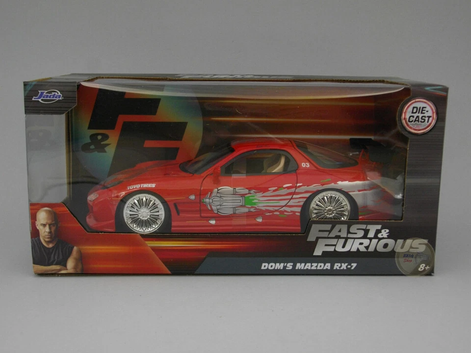 Mazda RX-7 Fast & Furious - Jada Toys 1:24 - JA03033RE - Immagine 1 di 1