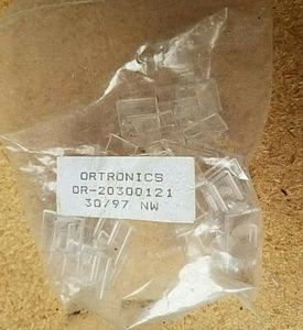 (96) ORTRONICS, OR-20300121, CLEAR TABS DUST COVER, 4 OF THE 24-CT BAGS, NEU - Bild 1 von 2