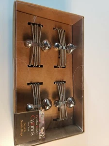 Neu Cynthia Rowley Curious New York 4er Set Halloween Spinne Serviettenringe - Bild 1 von 3