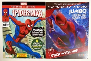 Marvel - SPIDER-MAN - Jumbo Coloring And Activity Books - Picture 1 of 1