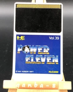 Power Eleven (pc engine)(TurboGrafx-16,1991) from japan - Picture 1 of 2