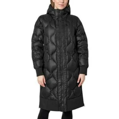 Mondetta Ladies Quilted Down Parka Rain Jacket Coat - Image 1 of 4