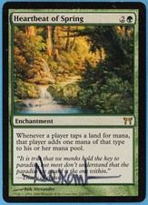 Heartbeat of Spring Champions of Kamigawa PLD Artist Signed  (s6791) ABUGames