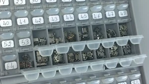 X500 Micro Ladeanschluss Anschlüsse Box für Telefone & Tablets Elektronik Reparatur - Bild 1 von 4