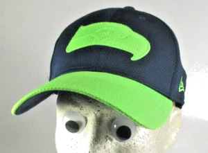 Hat Cap Seattle Seahawks New Era 39THIRTY Flex Fitted Size Med-Large Adult NWOT - Picture 1 of 7