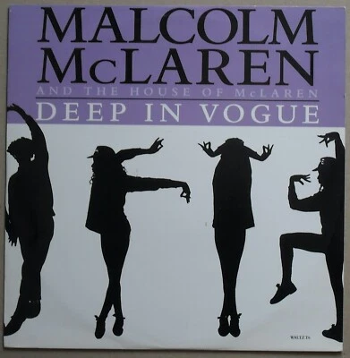 Maxi 45 tours Malcolm McLaren " Deep in house " - Photo 1/2