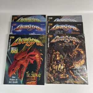Dragon Magazine lot of 6 #233,235,236,237,238,239 - Picture 1 of 9