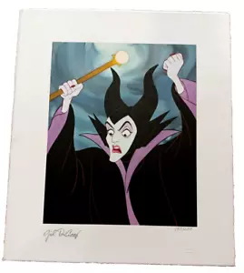 Disney Malifeficent Gil DiCicco Ltd Edition Print 185/250 New - Picture 1 of 4