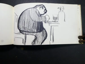 Cuno; Amiet Bretonisches Skizzenbuch Carnet de croquis bretons 1892/93 - Bild 1 von 11