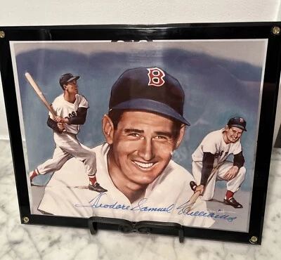 RARE Ted Williams HUGE Full Legal Name Inscription Signed / Autograph Photo JSA - Image 1 of 4