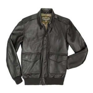 Cockpit USA Lightweight Pilot A-2 Flight Jacket Made in USA Z21V025 - Picture 1 of 5