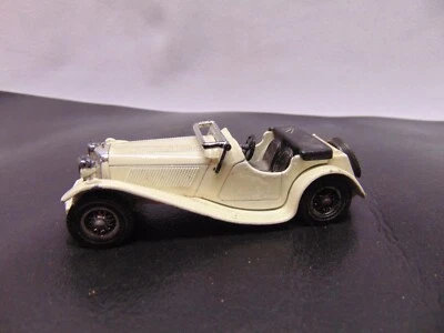 Matchbox Lesney 1936 SS 100 1977 Jaguar coche fundido a presión #Y-1 colores blanco y negro Foto 1 de 4