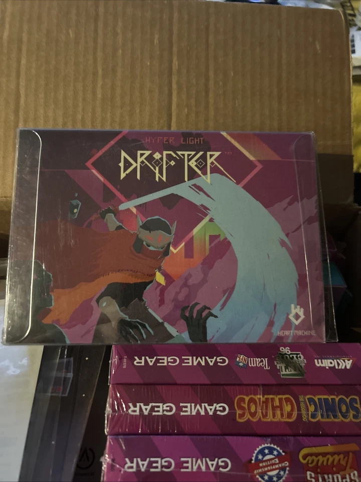 RARE HYPER LIGHT DRIFTER COLLECTOR'S EDITION SNES CARTRIDGE IAM8BIT SEALED - Image 1 of 1