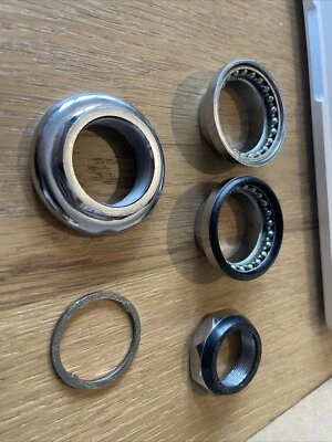 Brompton  Original 1 1/8" Steel Headset Silver HEADSET - Image 1 of 4