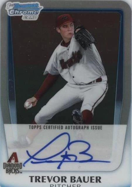 2011 Bowman Draft Picks & Prospects - Trevor Bauer #BCAP-TB