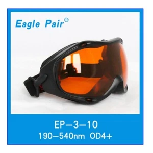 CE OD4+ 190-540nm Laser Safety Glasses f Purple/Blue/Green Laser Eyes Protection - Picture 1 of 7