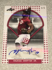 MAURICE HAMPTON JR 2018 LEAF PERFECT GAME SHIMMER AUTOGRAPH #1/1 L.S.U. TIGERS