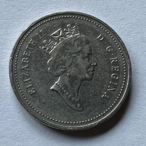 1867-1992 CANADA 5 CENTS 125th ANNIVERSARY COIN QUEEN ELIZABETH II QEII QE2 - Bild 1 von 2