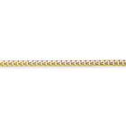 9Ct Gold Jewelco London Bombe Domed Curb Chain Necklace Bracelet 4Mm