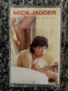 MICK JAGGER: She's The Boss (1985) Cassette Tape CBS - Imagen 1 de 4