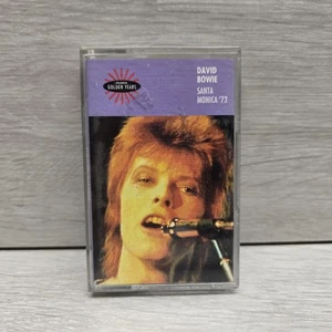 Live Santa Monica '72 - David Bowie Cassette Tape Album Scarce Very Good  - Picture 1 of 5