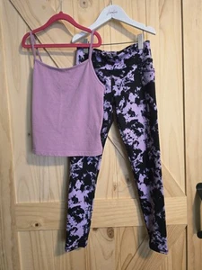 Girls Workout Pants Size (7/8) Gymnastics, Dance, Exercise  - Picture 1 of 10