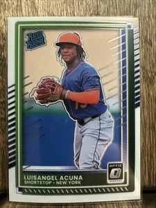 Béisbol óptico Panini Donruss 2025 Luisangel Acuña clasificación #1 novato New York Mets - Imagen 1 de 6