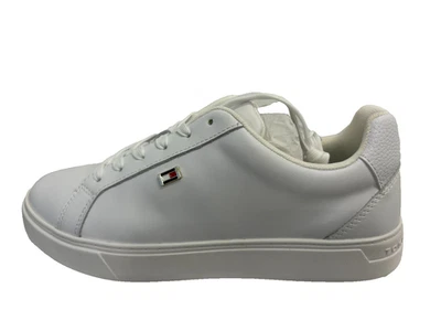 Tommy Hilfiger Mujer Bandera Court Entrenadores UK 4 US 6.5 EU 37 REF M469 Foto 1 de 4