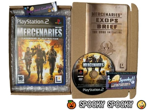 Mercenaries Playground of Destruction PS2 - UK PAL VGC  CIB - Tracked - Picture 1 of 9