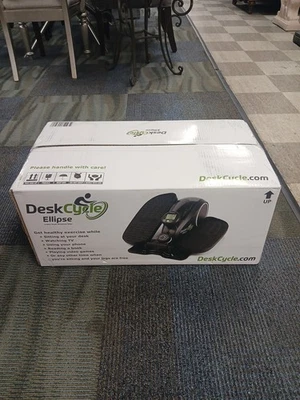 DeskCycle Ellipse Elliptical Machine - Black - Image 1 of 4