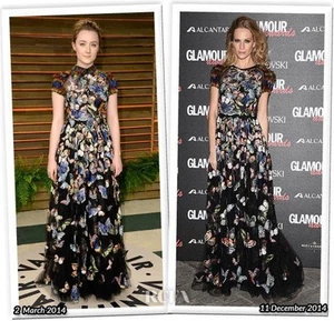 Valentino Crystal Applique Tulle Gown Dress IT40 UK8 rrp£22500 New Auth - Picture 1 of 11