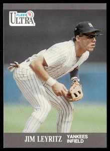 1991 ULTRA JIM LEYRITZ NEW YORK YANKEES #237 - Picture 1 of 2