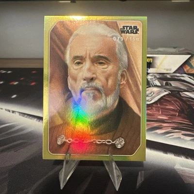 2023 Star Wars Galaxy Celebration EUROPE Count Dooku Yellow  /150 - Image 1 of 2