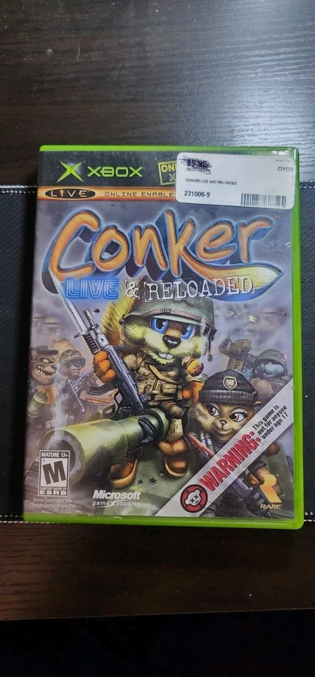 Conker Live and Reloaded Xbox (COMPLETE) - Image 1 of 3