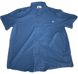HUK Angelhemd blau Knopfleiste Herren 2XL kurzarm leicht Outdoor - Bild 1 von 3