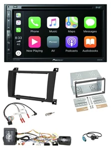 Pioneer DVD 2DIN Lenkrad DAB Bluetooth USB Autoradio für Mercedes SLK R171 04-08 - Bild 1 von 12