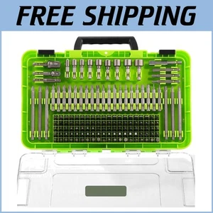 Durable Chrome Vanadium 142-Piece Bit Set - Perfect for Electric & Hand Tools - Picture 1 of 8