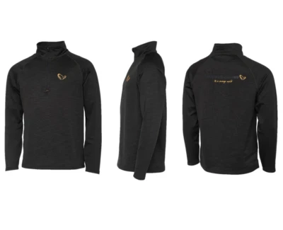 Regenerator Half-Zip Fleece Kombu Green wärmeisolierend Raubfisch Savage Gear - Bild 1 von 4