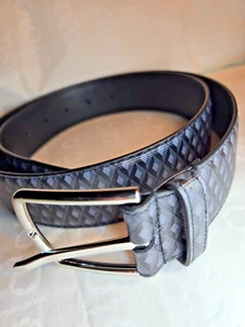 Dunhill - mens boys belt 34 Leather strap 39 long & 1.5 inch wide 5054391798584 - Picture 1 of 8
