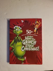50th Anniversary Deluxe Edition Dr Suess How The Gronch Stole Christmas Dvd - Picture 1 of 1
